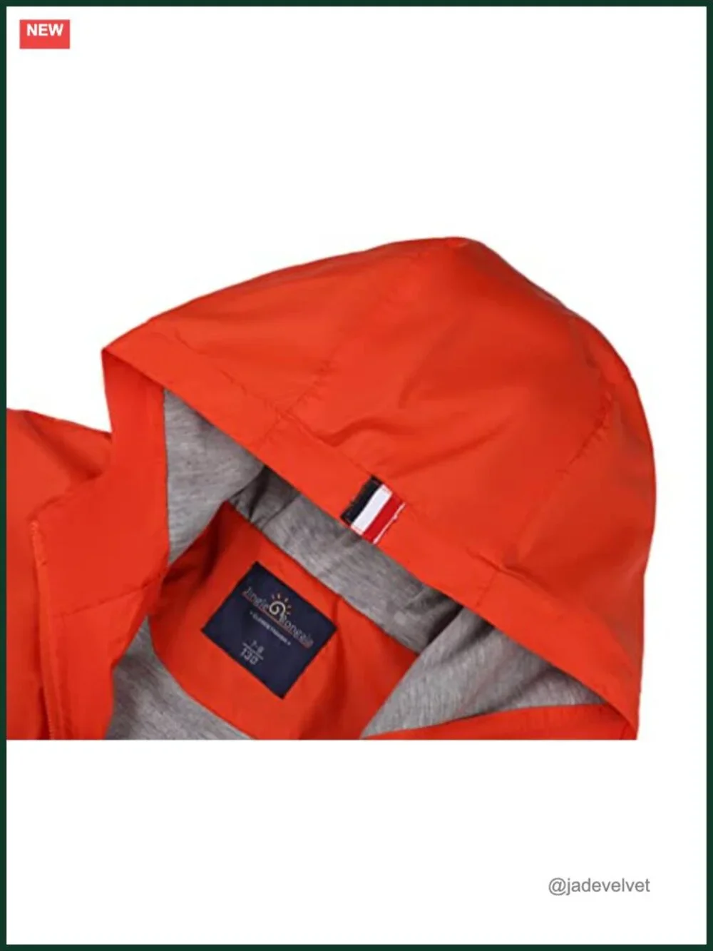 Kids Lightweight Breathable Raincoat Waterproof Hooded Rain Jacket Windbreaker